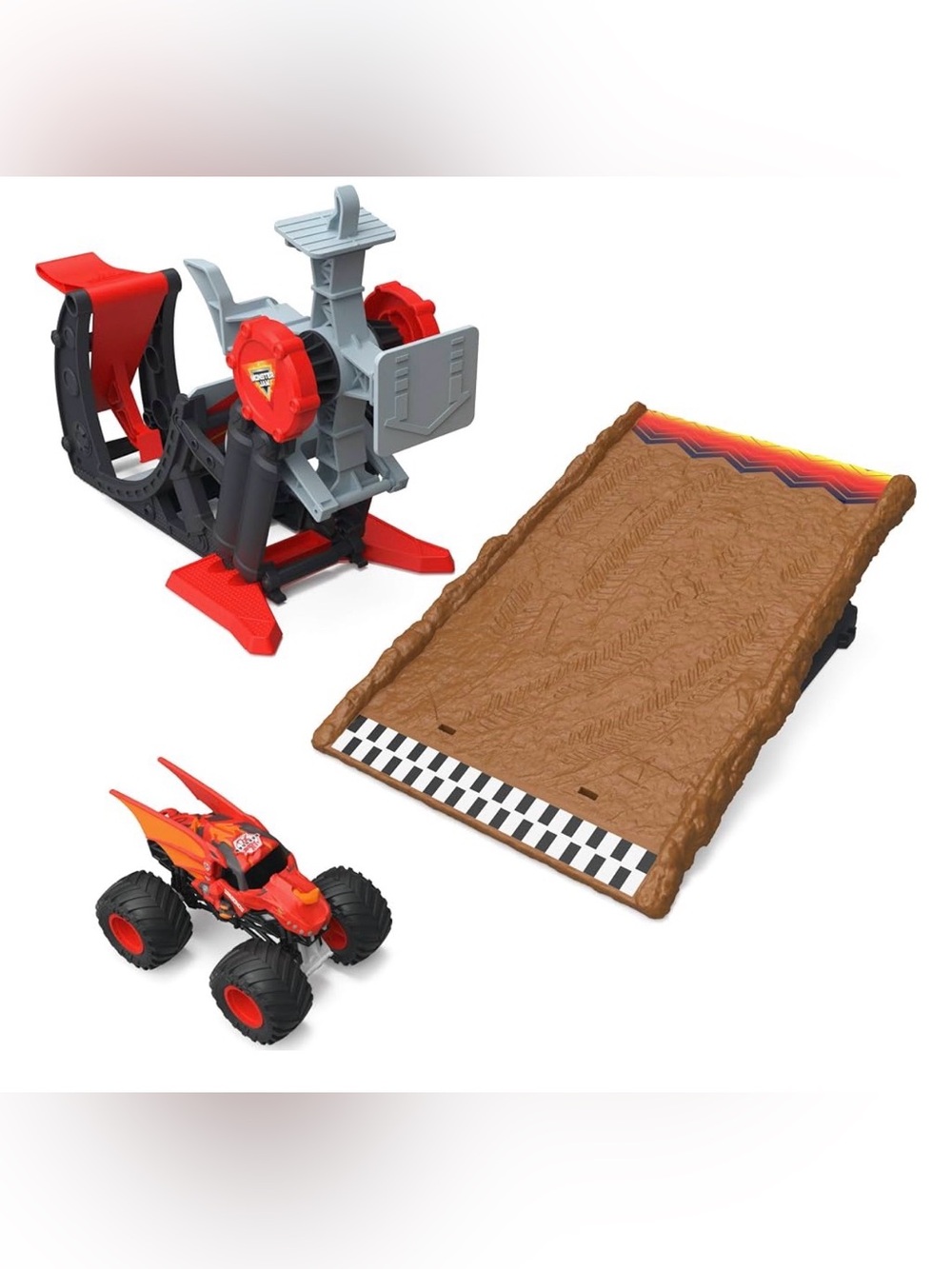 Monster Jam, Official Bakugan Dragonoid Stunt Dial Playset - truck not included